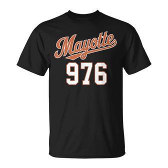 Mayotte 976 Noir Classique Adulte Polyester Imprimée Lettre Col Mandarin Manche Courte Coupe Classique Léger T-Shirt - Cadeauxyz