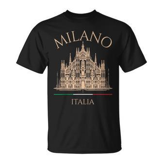 Milano Italia Catedral Camiseta unisex - Regaloses