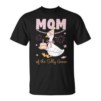 Mom Of The Silly Goose Silly Goose Birthday Matching Family T-Shirt | Seseable UK
