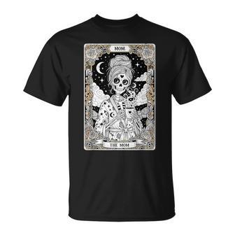 The Mom Tarot Card Skeleton Vintage Gothic Mother Day T-Shirt - Thegiftio