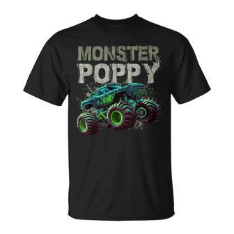 Monster Truck Poppy Family Matching Monster Truck Lovers T-Shirt - Thegiftio UK