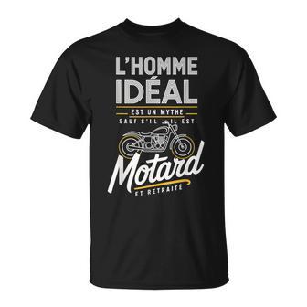 Motard Retraité – Cadeau Drôle Homme Motointage T-Shirt - Cadeauxyz