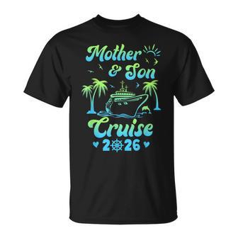 Mother And Son Cruise 2026 Family Trip Matching T-Shirt | Mazezy