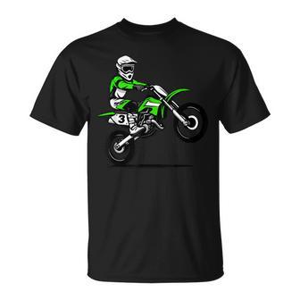 Motocross Niño Moto Cross Piloto Biker Todo Terreno Enduro Camiseta unisex - Regaloses