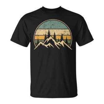 Mountain Landscape Forest Trees Nature Wildlife T-Shirt | Seseable UK