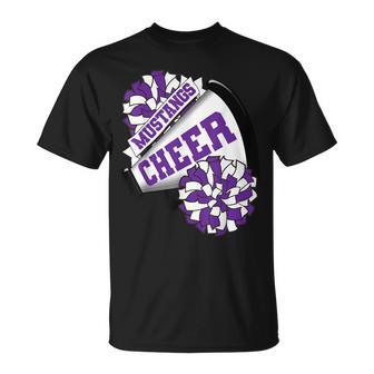 Mustangs Cheer Back To School Cheerleading Spirit P T-Shirt - Monsterry