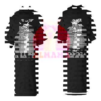 Mütter Almama Lama Mama Lustiges Alpakas T-Shirt - Seseable