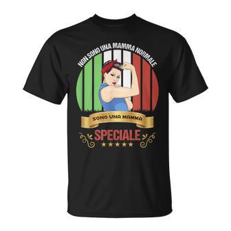 Mutter Mama Frau In Italien Mamma Ist Besonders Italia T-Shirt - Seseable