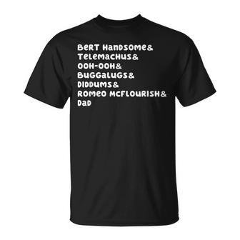 The Many Names Of Bandit T-Shirt - Thegiftio UK
