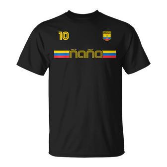 Nano Ecuador Ñaño Ecuatoriano Brother Friend Ecuador Flag T-Shirt - Thegiftio UK