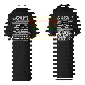 Nasaoyager 1Ondepatiale Exploration De L'espace Et Decience T-Shirt - Cadeauxyz