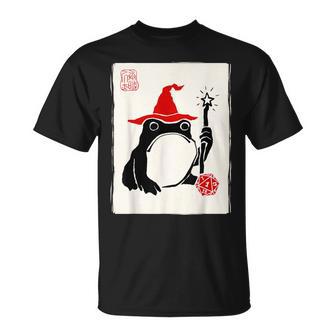 Nat 1 Dnd Jeux Deociété Pour Hommes S Enfants Grenouille Japonaise Amusante T-Shirt - Cadeauxyz