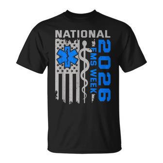 National Ems Week 2026 Emergency Medical Services T-Shirt - Thegiftio UK