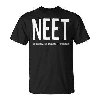 Neetネット 教育・雇用・トレーニングなし Tシャツ - Kawaiitshirt