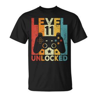 Niños 11 Cumpleaños Niño Niña 11 Años Gaming Controller Gamer Camiseta unisex - Regaloses