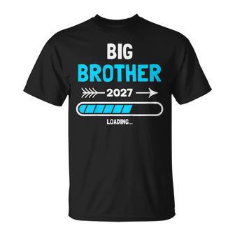 Niños Big Brother 2027 Anuncio De Embarazo Para Bebé Camiseta unisex - Regaloses