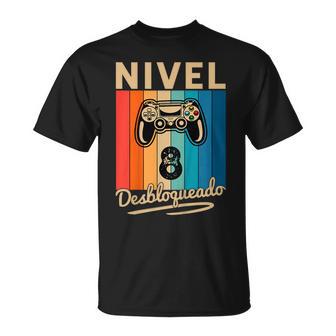 Niños Nivel 8 Años Regalo Cumpleañosideojuegos Gamer Camiseta unisex - Regaloses