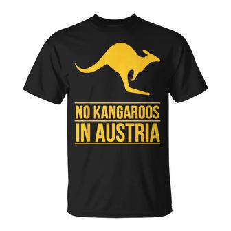 No Kangaroos In Austria Tシャツ - Kawaiitshirt