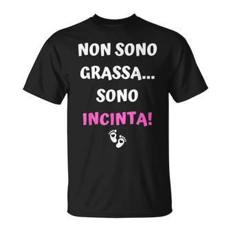Nonono Grassaono Incinta Regalo Baby Mamma Mammi Papa Maglietta - Novitaregali