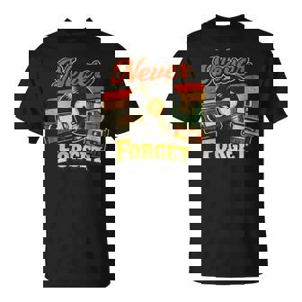 N'oubliez Jamais Le Classique Rétro Down Memory Lane Des Années 80 T-Shirt - Cadeauxyz