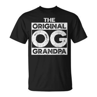 The Og Original Grandpa Birthday Grandad Urban T-Shirt - Monsterry UK