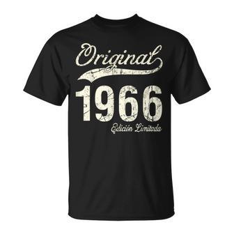 Original 1966 Edición Limitada Cumpleaños 60 Años 1966 Camiseta unisex - Regaloses