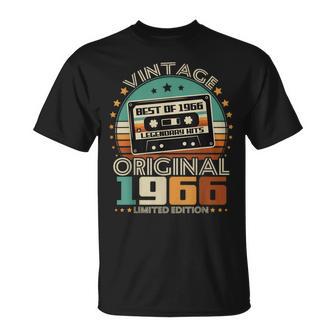 Original 1966Intage Anniversaire 60 Ans Pour Hommes S T-Shirt - Cadeauxyz
