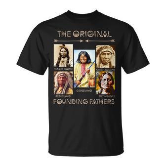 The Original Founding Fathers Native American Chief T-Shirt - Thegiftio UK