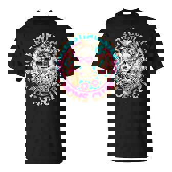 Overstimulated Moms Club Mental Health Skeleton T-Shirt | Seseable CA