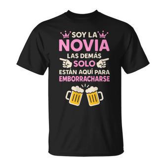Oy La Novia Los Demás Los Amigos Despedida Deoltera In Mangas Camiseta unisex - Regaloses