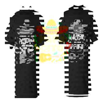 Papacito Family Sombrero Cinco De Mayo Mexican Dad Father T-Shirt | Seseable UK