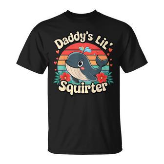 Papas Kleinerquirter Unangemessener Lustiger Peinlicher T-Shirt - Seseable