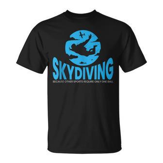 Paracaidismo Traje De Paracaídas Paracaidismo In Mangas Camiseta unisex - Regaloses