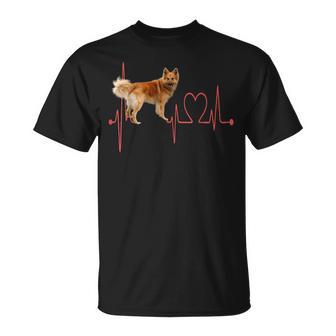 Pastorasco Latido Corazón Ekg Perros Divertidos Amante Dueño Camiseta unisex - Regaloses