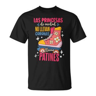 Patinaje Regalo Roller Niña In Mangas Camiseta unisex - Regaloses