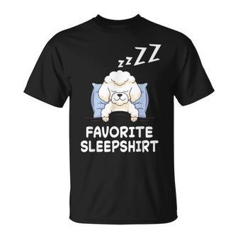 Perro Caniche Perrosiesta Dormir Dormir Pijama Pijama Camisón Camiseta unisex - Regaloses