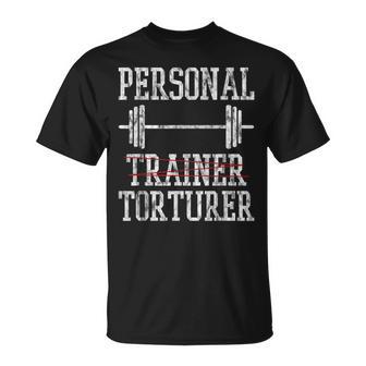 Personal Trainer Torturer Gym Fitness Discipline Maglietta - Novitaregali