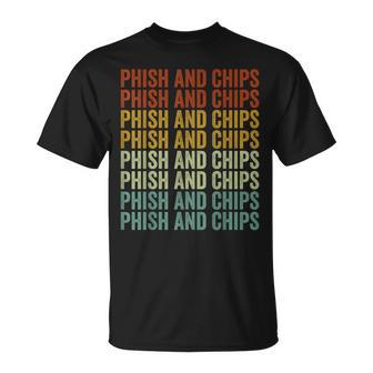 Phish And Chips ファニーハッカー フィッシングコンピュータハッカー Tシャツ - Kawaiitshirt