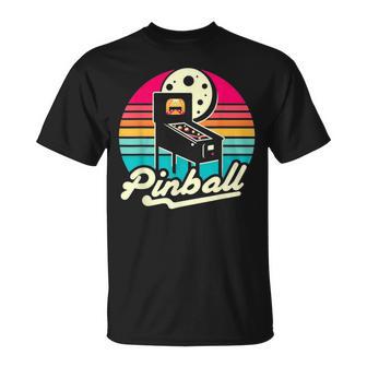 Pinball Retro Pinball Amante Pinball Arcada Jugador Pinball Camiseta unisex - Regaloses