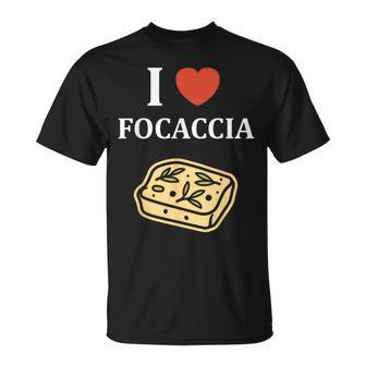 Pizza Focacce Pane Italiaemplice Love Foccacia Maglietta - Novitaregali