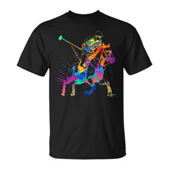 Polo Player Horse Sport Ride Riding Equestrian Sport Fan T-Shirt - Thegiftio