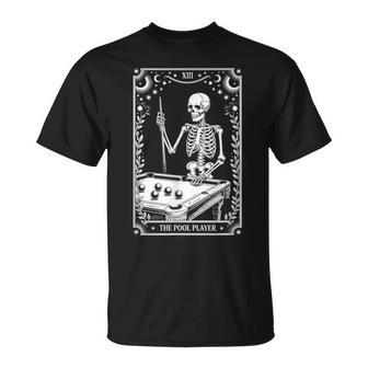 The Pool Player Tarot Card Billiards Lover T-Shirt - Thegiftio UK