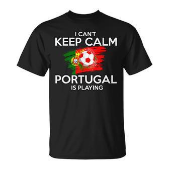Portugal Football Fan Football Player Portuguese Flag Camiseta unisex - Regaloses