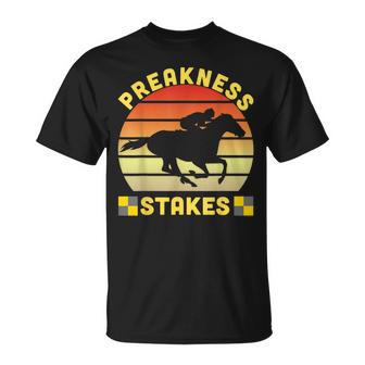 Preakness Stakes Retro Horse Racing Kids Jockey T-Shirt - Thegiftio UK