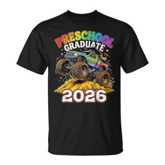 Preschool Graduation 2026 I Crushed Monster Truck Preschool T-Shirt - Monsterry UK
