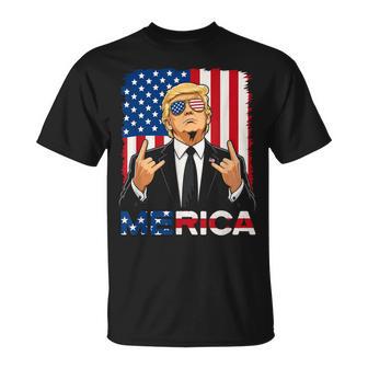 President Sunglasses 4Th Of July Independence Patriotic Usa T-Shirt - Thegiftio UK