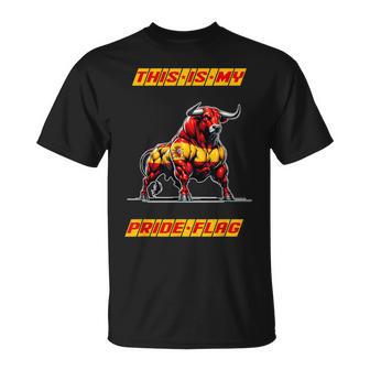 This Is My Pride Bandera España Banderas Toros Pamplona Camiseta unisex - Regaloses