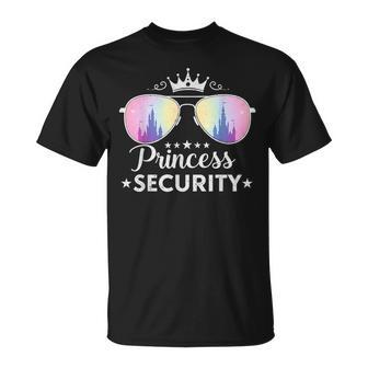 Princess Security Protection Squad Vacation Family Matching T-Shirt - Thegiftio UK