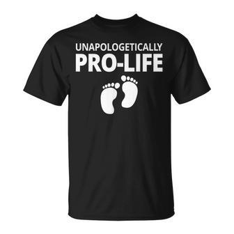 Pro-Vidain Disculpas Pro-Vida Camiseta unisex - Regaloses