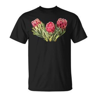Protea Fleurs Afrique Duudugarbushuikerbos Angiosperm T-Shirt - Cadeauxyz